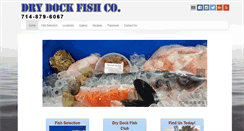 Desktop Screenshot of drydockfish.com